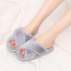 Fashion 2024 Winter Women Home Indoor Casual Slippers Female Flip Flops Fluffy Shoes Cross Design Slides Ladies Soft Warm Plush Slipper