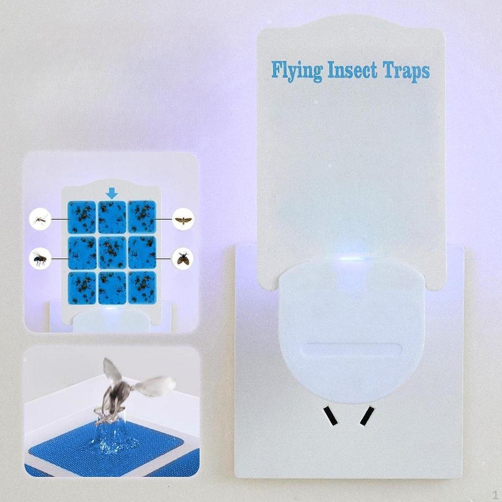 Fruit Fly Traps for Indoors Flies Catcher Moth Plug In Gnat Trap