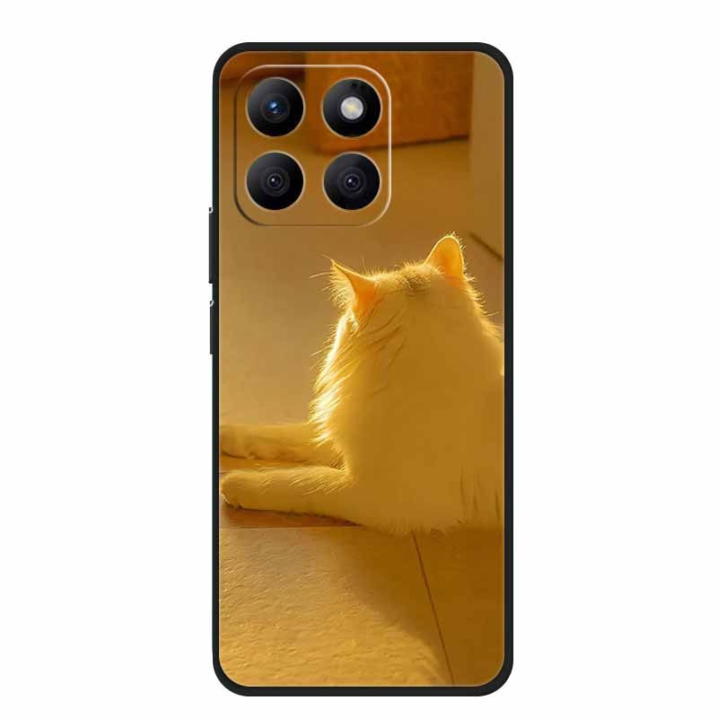 Чехол для телефона Honor X8C X8B Для Funda Huawei Honor X 8 C B X8 8C 8B Цветы Задняя крышка Мягкий силикон ТПУ Задняя панель Чехол