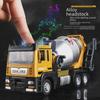Детская сплавная инженерная машина со светом и звуком Миксер Экскаватор