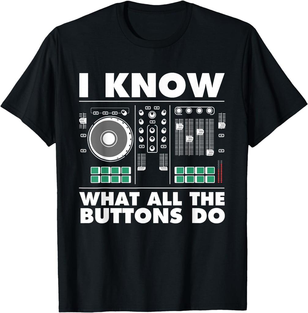 Смешная DJ Арт Мужская Футболка для Продюсера Музыки Диджея Любителя DJ