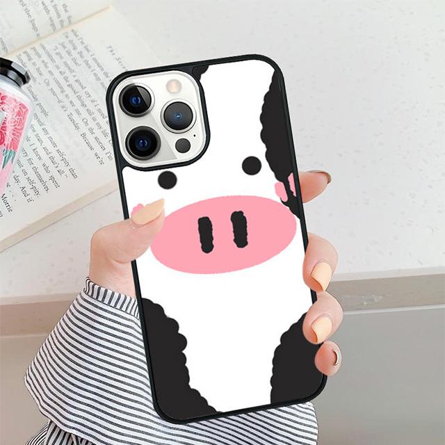Cartoon Cute Background Phone Case For iPhone 17 Air 16 15 14 plus 12 13 Pro max Soft Bumper Shell Cover coque