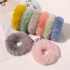 Autumn and Winter Soft Tie Head Imitation Rabbit Hair Large Intestine Hair Band Cute Fluffy Large Intestine Hair Accessories