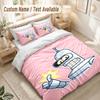 Bender Bedding Set, 1 Duvet Cover & 2 Pillowcases Soft Comfortable Bedroom Home Textile Decor