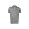 Polo SS22 Solid Color Logo Embroidered Half Button Straight Fit Short Sleeve Polo Shirt Men Tops Gray 710704319-054