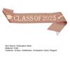 2025 Graduation Sash Glass of 2025 Graduation Honor Stole Unisex Adults Graduation Sash for High School College Academic Commencements