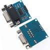 MAX3232 Конвертер последовательного порта RS232 в TTL Модуль последовательного порта DB9 Female в TTL с чипом MAX232 для DIY