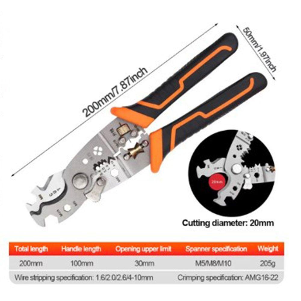 Time-Saving 28 in1 Cable Stripper Labor-Saving Electricians Pliers Crimping Pliers Hand Tool
