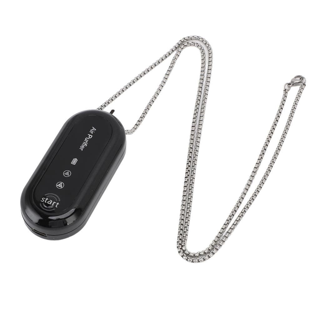 Rechargeable Personal Air Purifier Necklace Wearable Portable Negative Ion Air Purifier for Outdoor