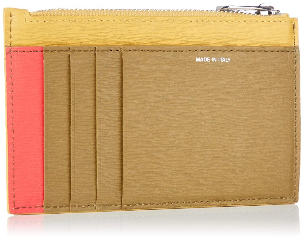 Paul Smith Pass Coin Purse 6136 ASTRGS Yellow & Men's [Used]