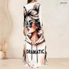 Plus Size Women V Neck 3 4 Sleeve Maxi Dress Trendy Elegant Casual Daily Wear