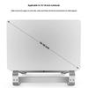 Aluminum Laptops Stand Computer Risers Holder for 10-18Inch Laptops NonSlip Heat Dissipation Stand Support Long Last