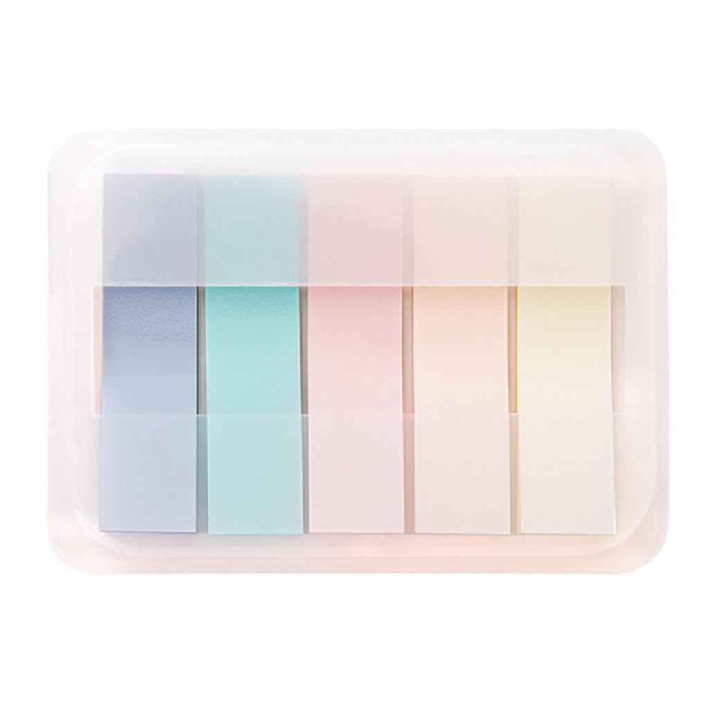 100 листов для создания страниц 5 цветов для быстрой маркировки с прочной адгезией выдвижные индексные стикеры для офиса