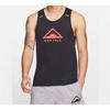 Nike Майка для бега Rise 365 Trail Dri-Fit, мужская, черная CT7371-010