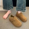 Birkenstocks с толстой подошвой «все включено», весенняя новинка, мягкие однобортные туфли для улицы