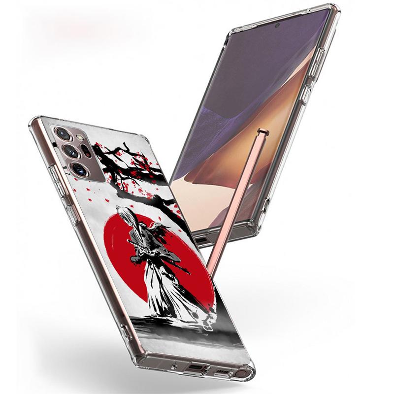 Rurouni Kenshin Anime Phone Case For Samsung Galaxy S26 Ultra S23 S24 S25 Edge S20 FE S21 S22 Plus Soft Print Shell Cover Fundas