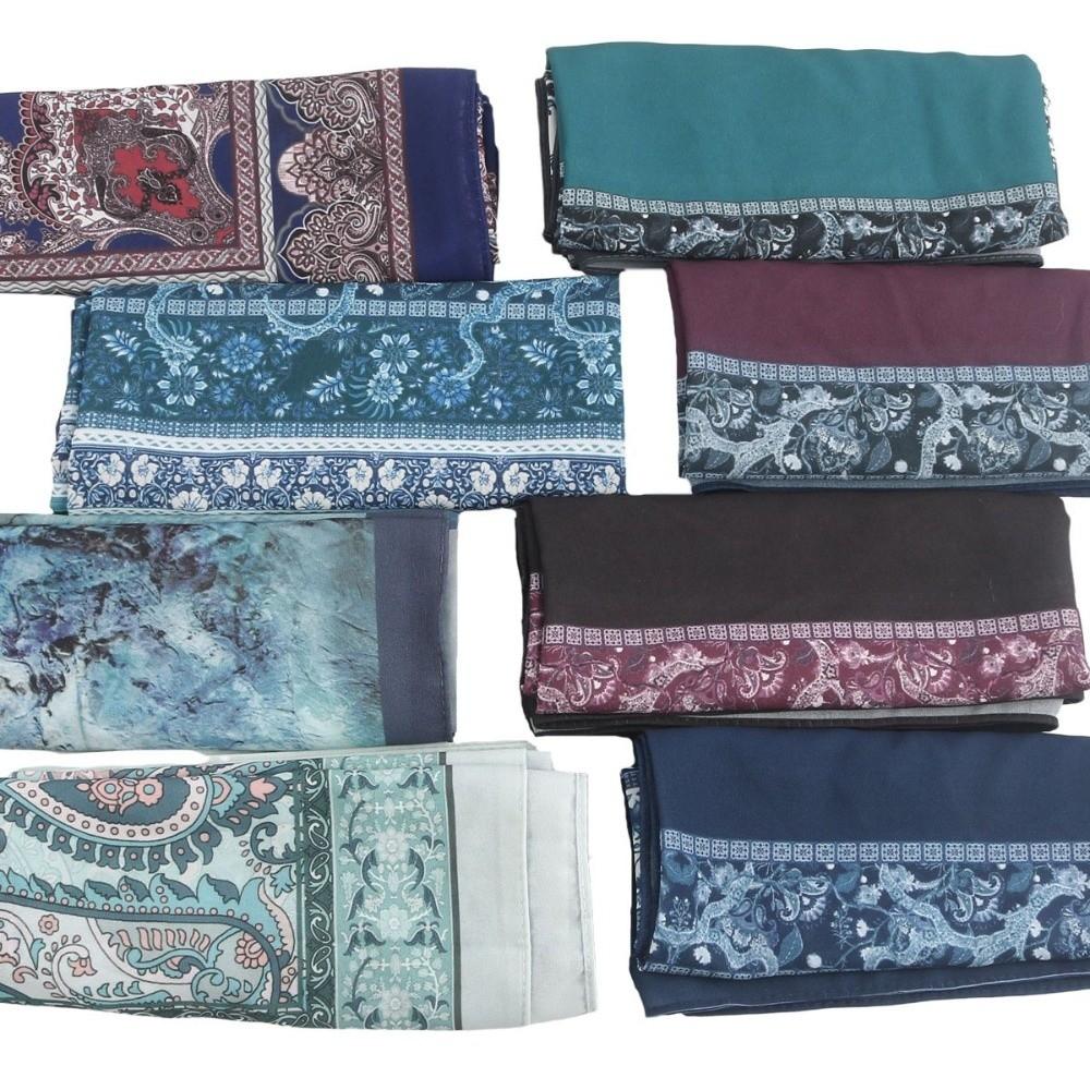 Принт Этнический Стиль Шарф Длинные Накидки Шаль Мягкий Исламский Тюрбан Повседневный