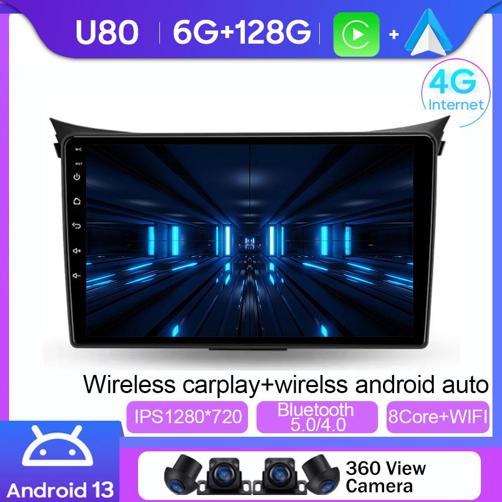 Android Car Radio For Hyundai i30 II 2 GD 2011 - 2017 No 2 Din Stereo Multimedia Video Player GPS 4G Carplay Auto DVD Head Unit