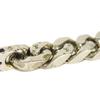 Б/у 12564 Колье LV Chain Links M69987 7984 Логотип LV Цветок Панцирная цепь Монограмма Металл Серебристый Мужской из Японии ОРИГИНАЛ