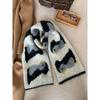 Ladies' Design Sense Cute Little Penguin Scarf Women'S Winter New Versatile Wool Knitted Scarf Gift