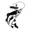 Interesting Fishing Fisherman Hobby Fish Boat Car Stickers Vinyl Decal