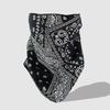 Paisley Neck Gaiter UV Protection Cycling Face Mask Unisex Hip Hop Motorcycle Ear Loop Bandana Fishing Multi-use Neck Scarf