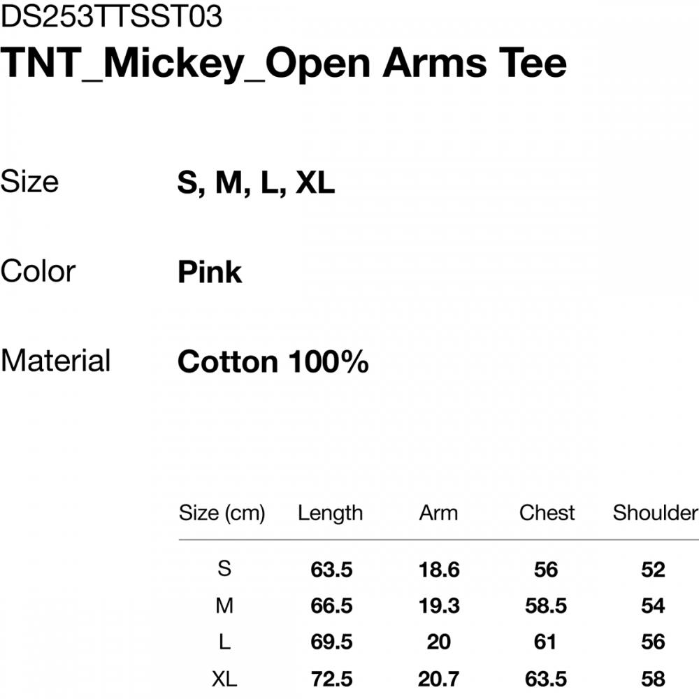 Thisisneverthat Футболка Tnt Mickey Open Arms Tee Ds253ttsst03