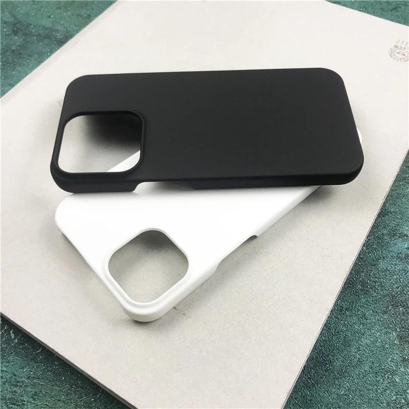 Роскошный матовый жесткий чехол-крышка цвета конфет для iPhone 16 15 14 13 Pro Max Plus Half-Pack Frosted Shell Ultra Thin Противоударный
