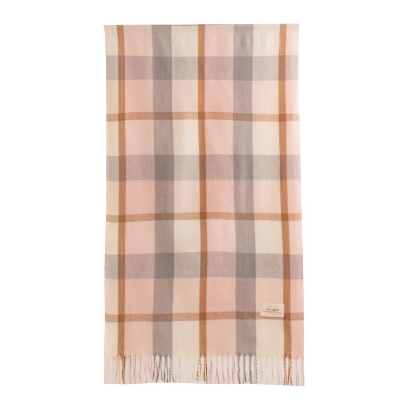 Plaid Scarf Autumn and Winter Imitation Cashmere Shawl Warm Scarf Versatile Fringe Fashion High-end New Style Thickened for Men and Women