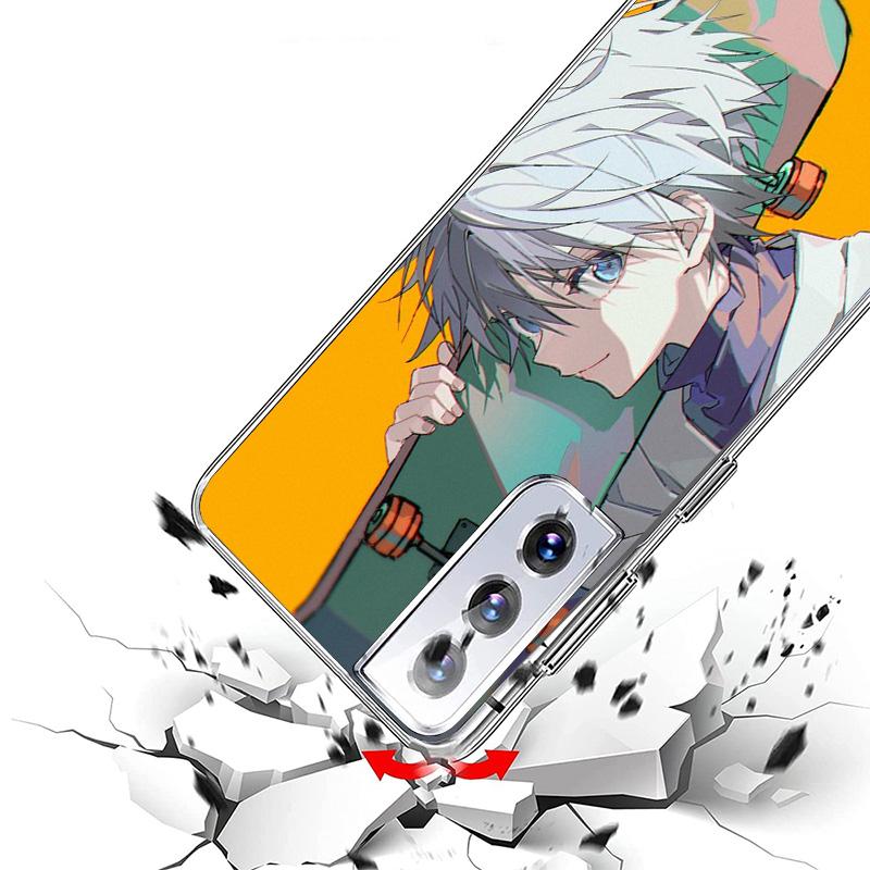 Чехол для телефона Hunter X Killua для Samsung Galaxy S26 S25 Edge S24 Ultra S23 S22 Plus S21 S20 FE Мягкий чехол-оболочка Galaxy S25