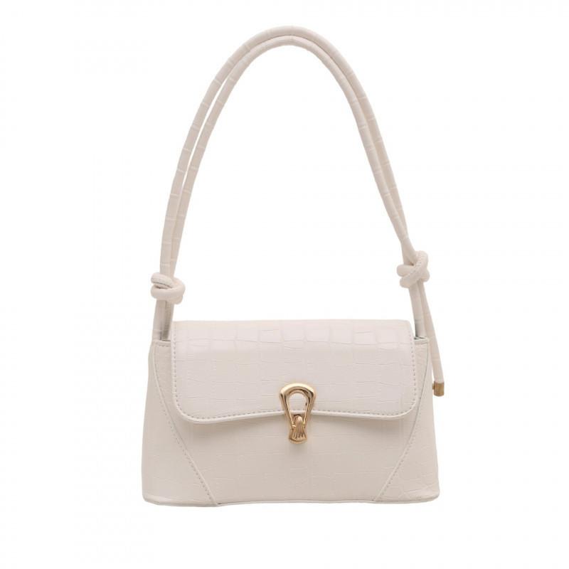 Womens Pu Small Square Bag With Buckle Closure For Daily Fashion