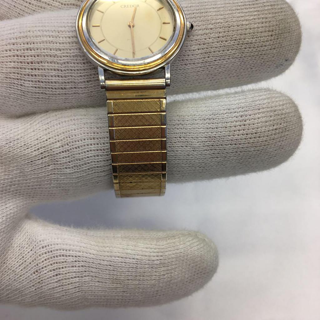 [USED] SEIKO Credor Ladies' Watch, 18KT, Working