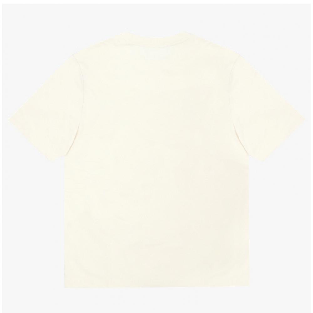 Maison KiTsune Мужская футболка с коротким рукавом Патч Две Лисы Om011cfkj7025 P702