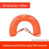 PU Spring Pneumatic Air Hose with Connector
