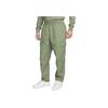 Solid Color Woven Mid-Waist Cargo Pants Men Bottoms Green FZ4731-386