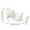 3D Printed Kitten Planter Irregular Shape Desktop Decoration Cute Cat Plant Pot  Gardening Gift