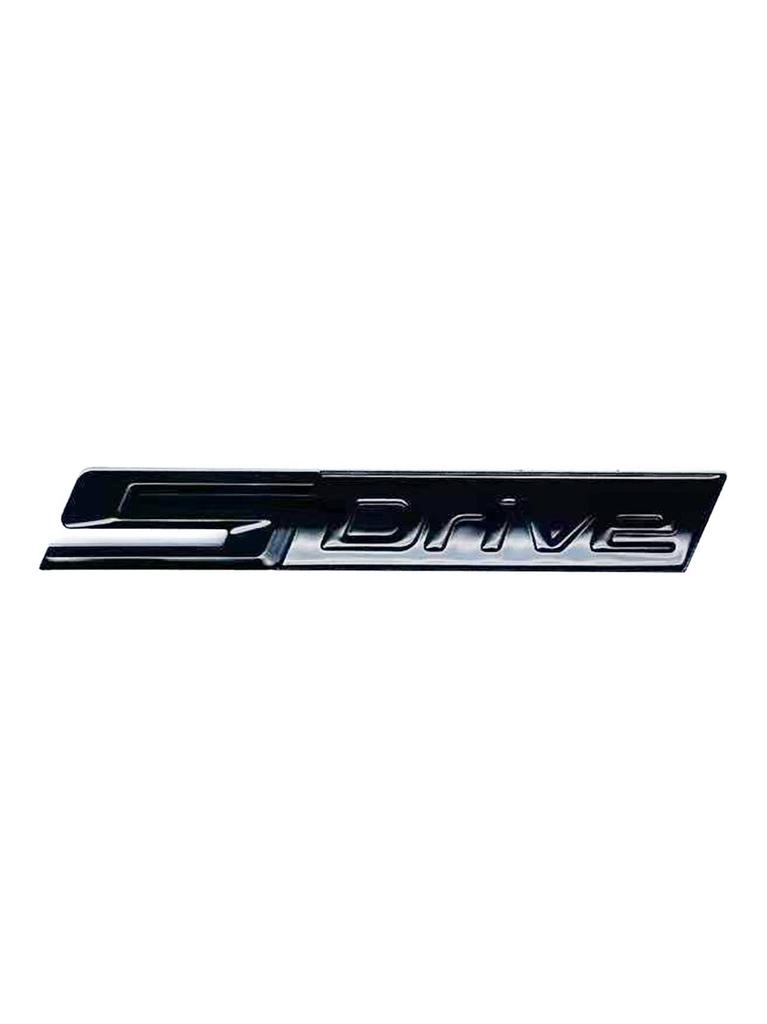 New Font Black Chrome ABS Alphanumeric Trunk Emblem for BMW 7 Series G11 G12 G70 G71 - 730d 740d 745d 750d 760d Nameplate Sticke