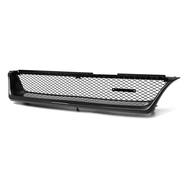 Car Front Bumper Mesh Grill Grille Gloss Black Racing Grills For Toyota Corolla AE101 1993 1994 1995 1996 1997