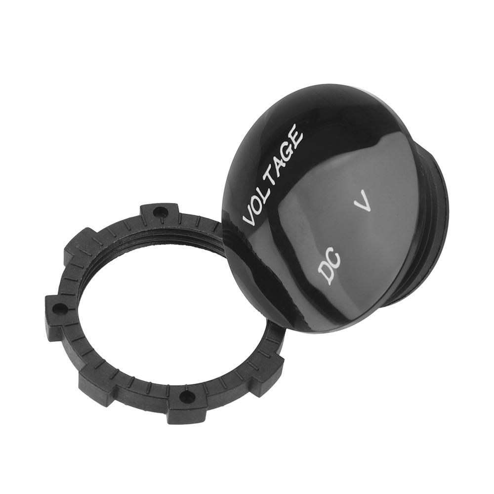 Мини цифровой вольтметр Ammete DC 12V-24V для автомобиля, мотоцикла, лодки, светодиодный дисплей, тестер напряжения