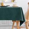 Tablecloth Wear Resistant Fade-Resistant Table Cover Solid Color Splash Scratch Protection Rectangular Table Cloth