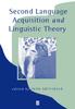 Книга Second Language Acquisition and Linguistic Theory