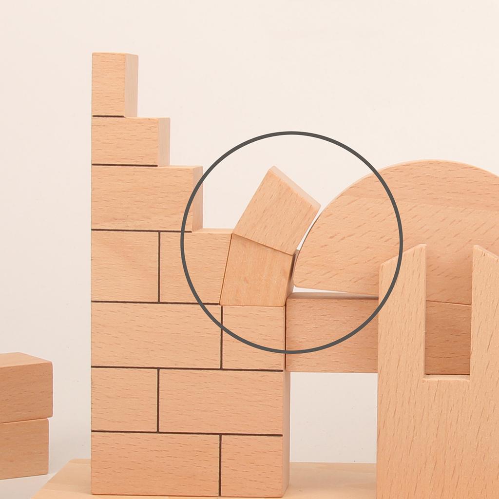 Montessori Roman Building Blocks Bricks Toy Set for Early Preschool Educational Kindergarten