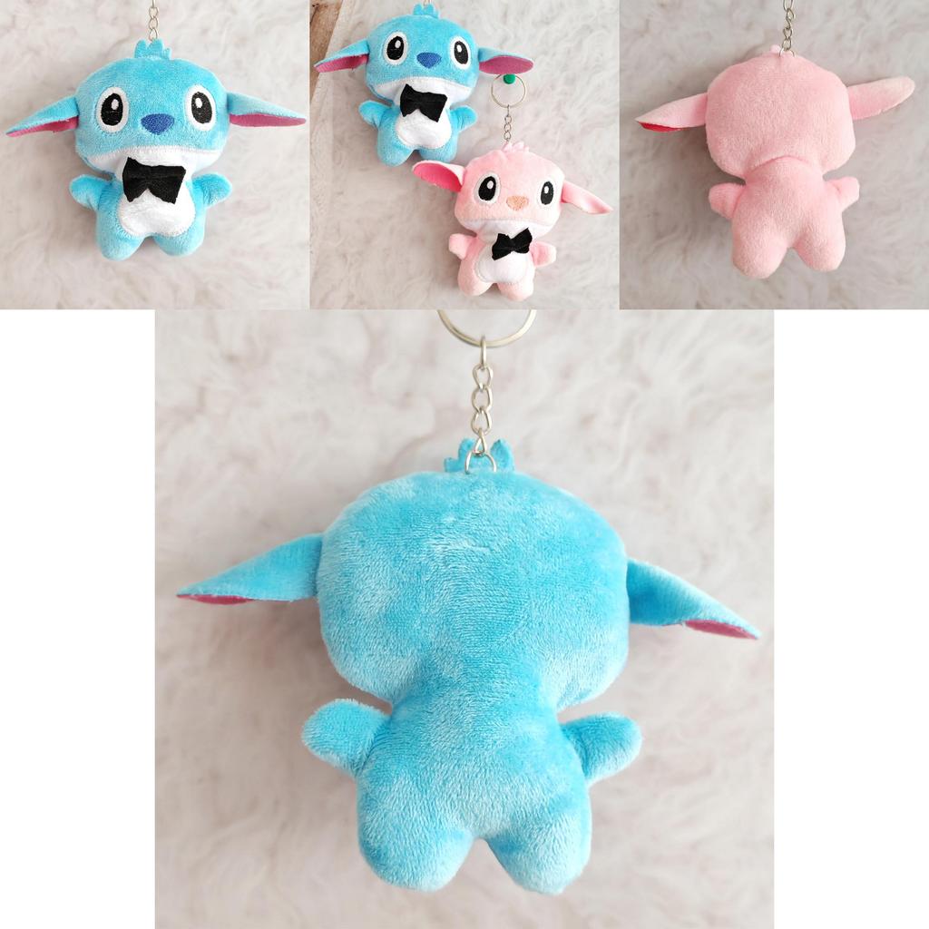 Stitch Plush Keychain With Soft Short Pile For Kids And Collectors
