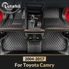 Для Toyota Camry 2004-2017 2016 Автомобильный коврик для пола Автомобильный ковровый чехол Детали интерьера Аксессуары Защитная накладка Детали