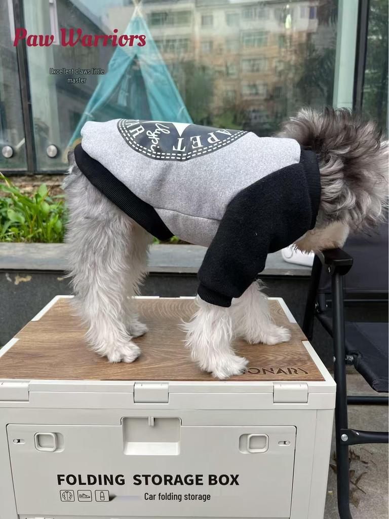 Большой флисовый свитер для собак на осень/зиму - Подходит для пуделей, ретриверов, шнауцеров, корги, бишонов и тедди.