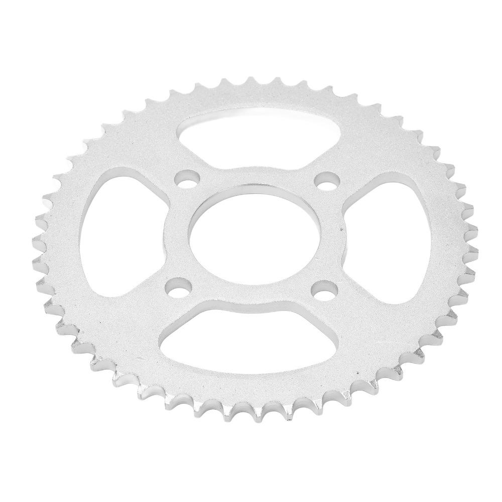 Steel Rear Chain Sprocket 428 48T Sprocket Cog Durable Motorcycle Sprocket ATV Karting DIY