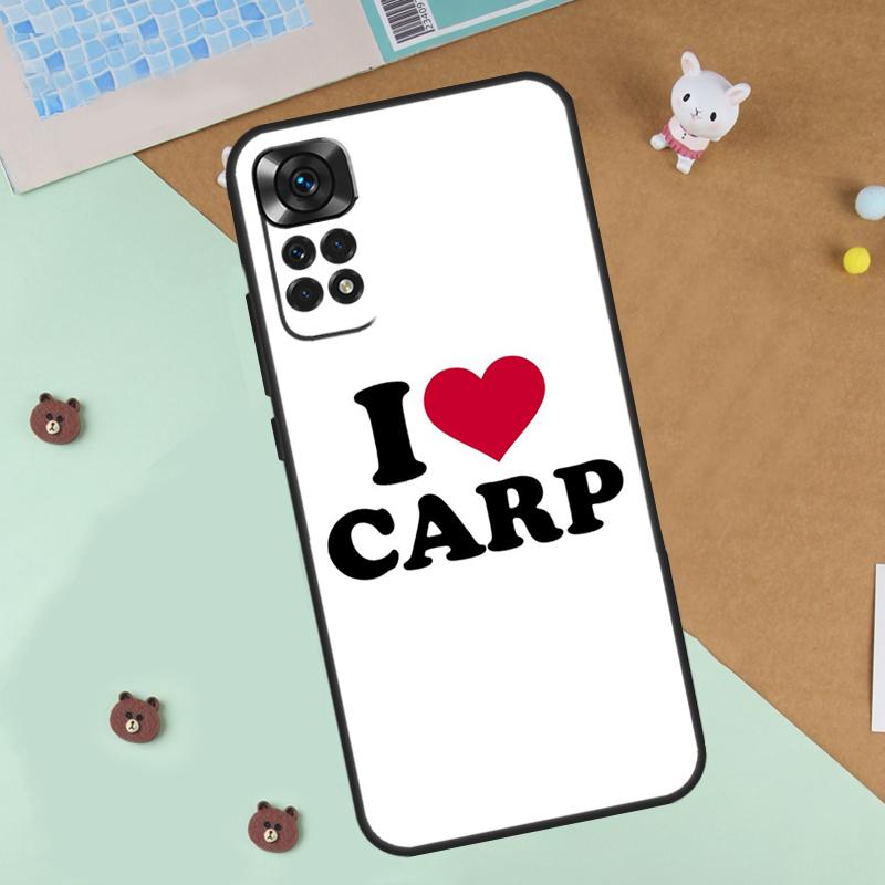 Fish Fishing Carp Case For Xiaomi Redmi Note 14 13 12 9 10 11 Pro 10S 11S 12S Cover For Redmi 13C 10C 12C 14C