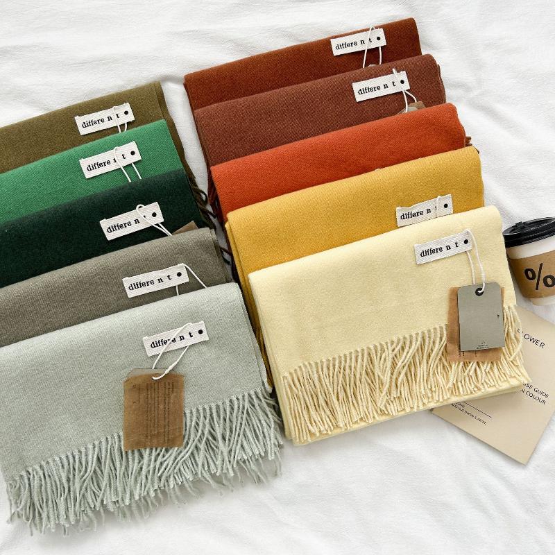 Women Men Winter Thick Cable Knit Wrap Chunky Warm Scarf