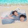 R-Revenged Love Кино Плед из микрофибры Быстросохнущие пляжные полотенца Большой размер Печать Супервпитывающее полотенце-плед для бассейна