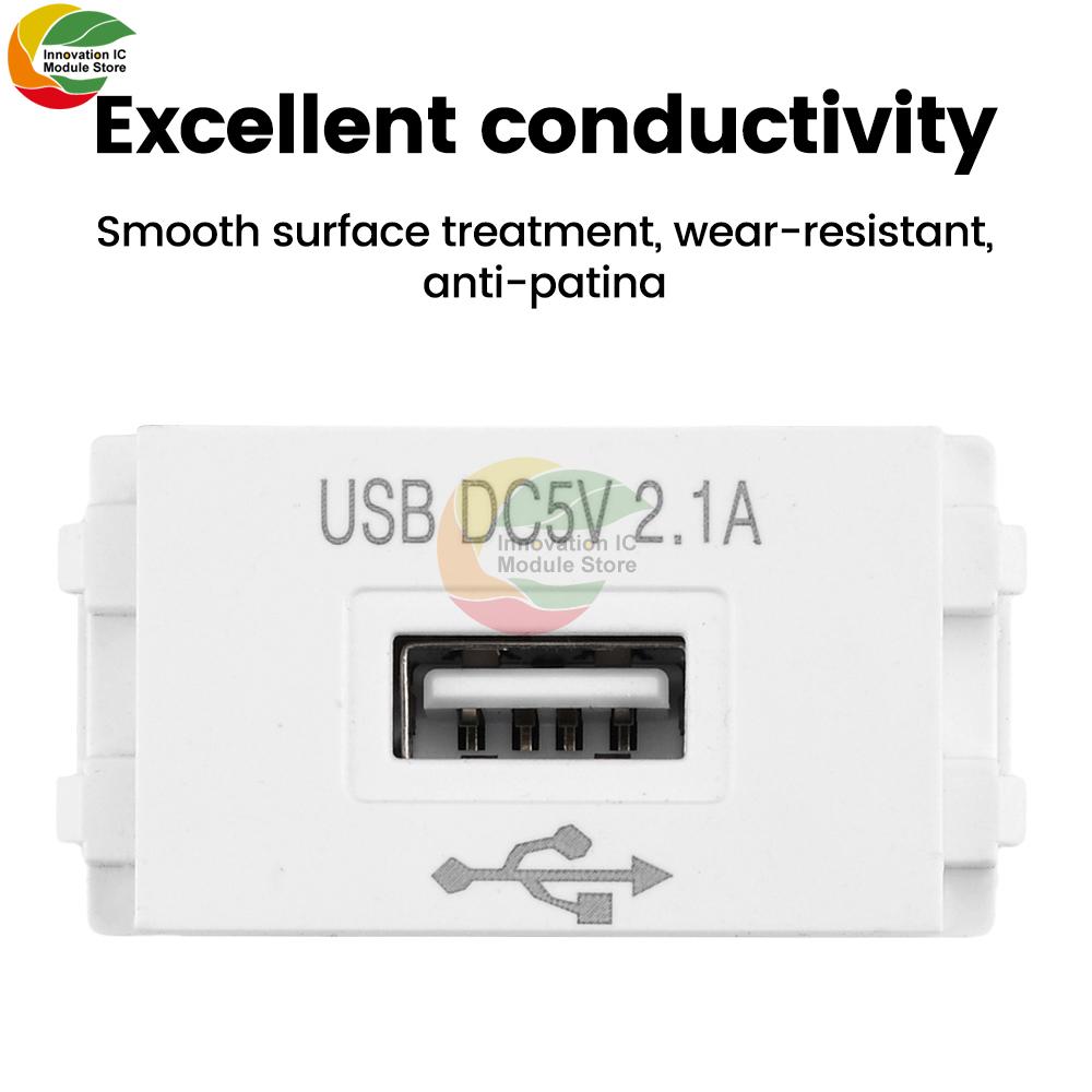 Панель для зарядки мобильного телефона USB-модуль питания Розетка 220В Трансформатор 5В USB-розетка для зарядки 2.1А 1А Переключающий адаптер